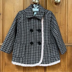 Girls Kate Spade Tweed Jacket 24mos
